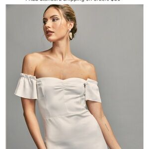 Phoebe Off The Shoulder Wedding Dress